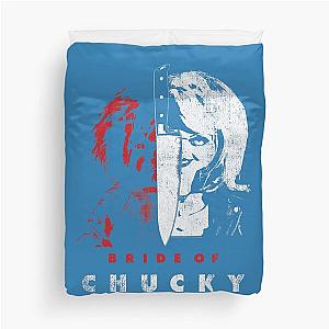 Child's Play Bride Of Chucky Split Portrait Duvet Cover