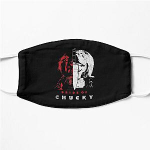 Child's Play Bride Of Chucky Split Portrait Flat Mask