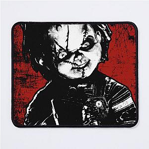 Child's Play Chucky Distressed Portrait  Mouse Pad