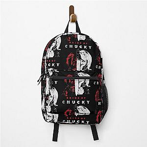 Child's Play Bride Of Chucky Split Portrait Backpack