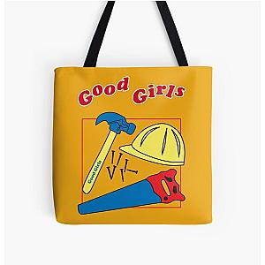 Good Girls Child's Play Chucky - Killer Doll - Construction- Girls All Over Print Tote Bag