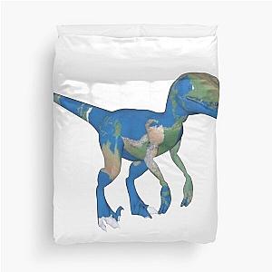 dinosaur earth Duvet Cover