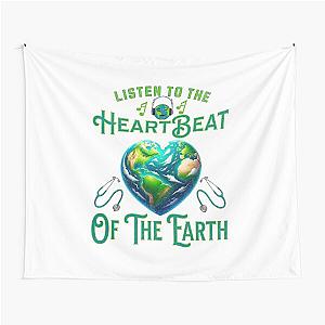 Earth Day Heartbeat Of The Earth Tapestry