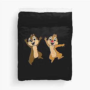 CHIP and DALE Jumping Together Duvet Cover