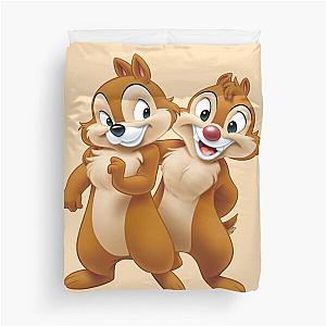 Squirrel, Chip, and Dale Chipmunks Duvet Cover