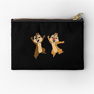 CHIP AND DALE JUMPING ZIPPER POUCH