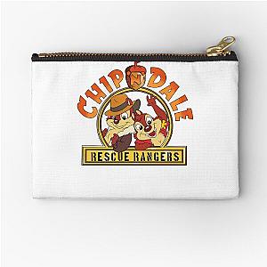 Men Women Action Adventure Chip Dale Rescue Ranger Cartoon Funny Fan Zipper Pouch