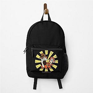 Retro Cartoon Japanese Chip Rangers Backpack