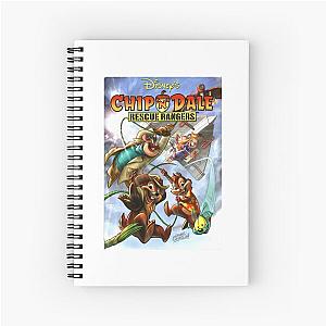 Gift For Men Action Adventure Chip Dale Cartoon Awesome Movie Fan Spiral Notebook