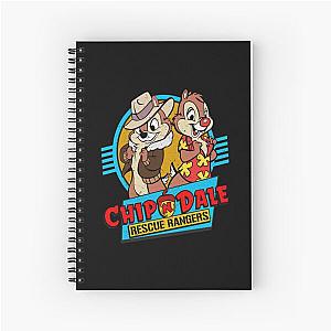 Chip and Dale Rescue Rangers T-Shirt by Raul Alvarez Spiral Notebook