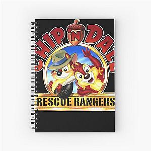 Rescue The Cartoon Chip Dale Rangers Spiral Notebook