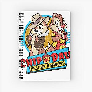 Chip and Dale Rescue Rangers Spiral Notebook 

Here's the cleaned up title without the duplications:

Chip Dale Rescue Rangers Spiral Notebook