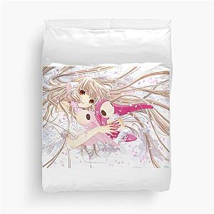 pink chobits chii Duvet Cover