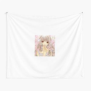 Chobits Chi Pink Flowers Tapestry