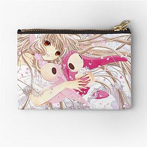 pink chobits chii Zipper Pouch