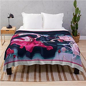 CHOBITS Rose Sparkle Throw Blanket