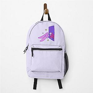 I draw Chobits Anata and Atashi a city with no people pink pastel rabbits Backpack