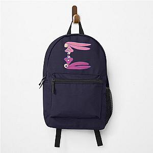 I draw chobits anata reflection  a city with no people pink  backpack