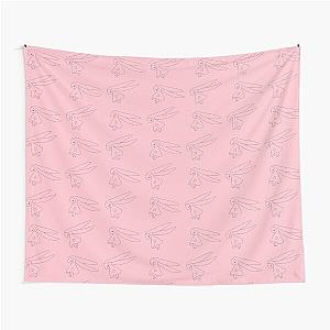 Chobits The Town with No People Manga Anime Kawaii Cute Pink Twin Bunnies Tapestry
