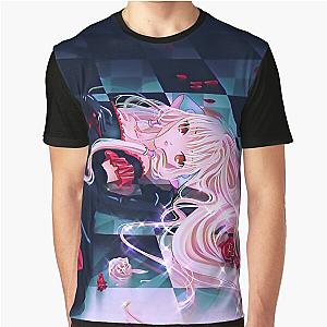 CHOBITS Rose Sparkle Graphic T-Shirt