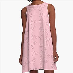 Chobits The Town With No People Manga Anime Kawaii Cute Twin Bunnies A-Line Dress