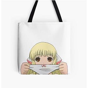 Chobits Peeker All Over Print Tote Bag