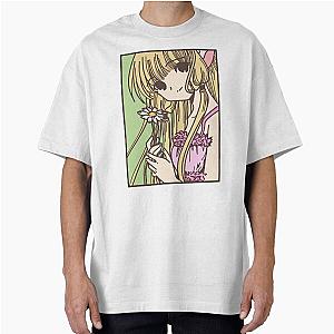 Chobits - Cute Chii Flower Oversized T-Shirt