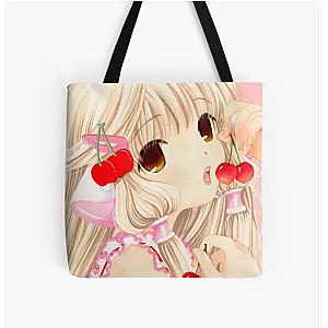 cherry Chobits All Over Print Tote Bag