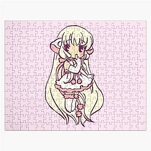 I draw pink pastel chibi chobits eldajigsaw puzzle