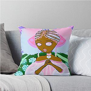 Ancient Chobits Throw Pillow