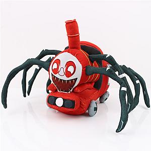 35cm Red Choo-Choo Charles With Steel Wire Spider Train Horror Game Plush