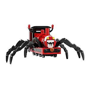 Choo-Choo Charles Red Monster Spider Train Horrors Game Building Blocks Set