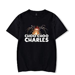 Choo-Choo Charles Game Crewneck Short Sleeve Tshirt