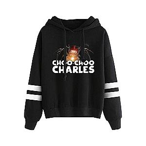 Choo-Choo Charles Pocketless Parallel Bars Sleeve Hoodie