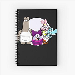 Chowder cartoon logo Spiral Notebook