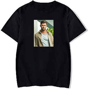 Chris Hemsworth Cinematic Power Chris Hemsworth T-Shirts
