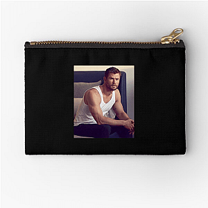 Chris Hemsworth Hollywood's Aussie Star Chris Hemsworth Zipper Pouches