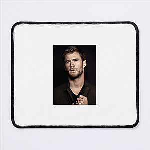 Chris Hemsworth Feel The Thunder Chris Hemsworth Mouse Pads