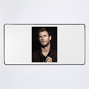 Chris Hemsworth Feel The Thunder Chris Hemsworth Mouse Pads