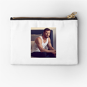 Chris Hemsworth Hollywood's Aussie Star Chris Hemsworth Zipper Pouches