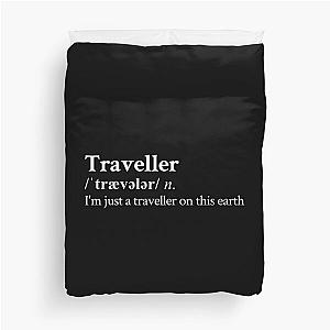 Chris Stapleton Aesthetic Quote Country Lyrics Black Duvet Cover