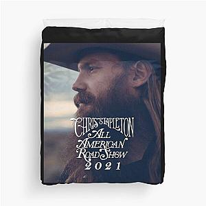 Chris Stapleton  Road Show Shirt Duvet Cover