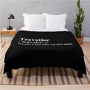 Chris Stapleton Aesthetic Quote Country Lyrics Black Throw Blanket