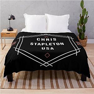 Chris Stapleton USA 1978 Music D12 Throw Blanket