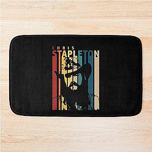 Chris Stapleton Retro Vintage T-Shirt Bath Mat