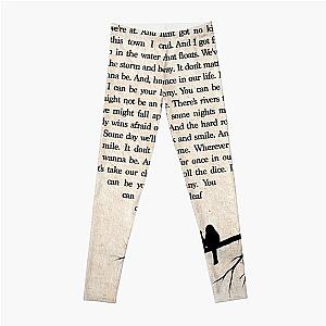 Starting Over Lyrics Chris Stapleton - Couple Bird Sunset Leggings