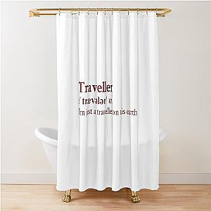 Chris Stapleton Aesthetic Quote Country Lyrics Shower Curtain