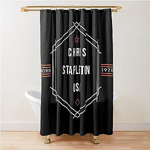 Chris Stapleton USA 1978 Music D12 Shower Curtain