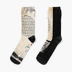 Starting Over Lyrics Chris Stapleton - Couple Bird Sunset Socks