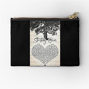 Chris Stapleton – Starting Over Lyrics Zipper Pouch